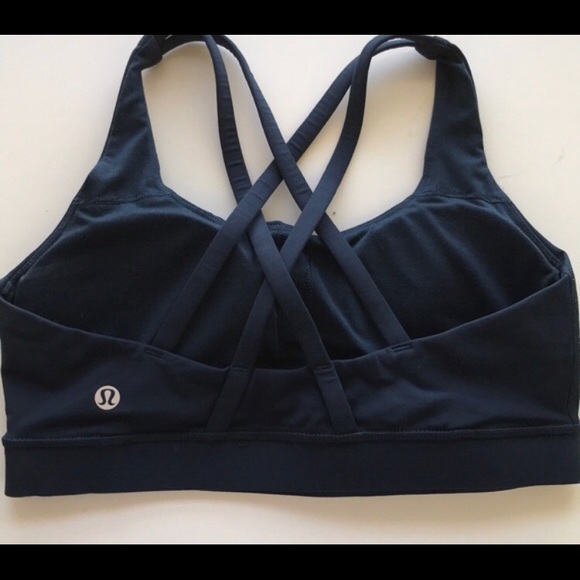 lululemon deep navy sports bra - Picture 1 of 5